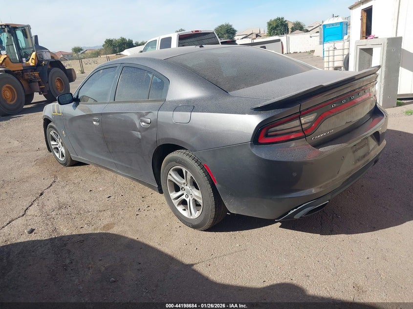 Vin: 2c3cdxbg2fh856803, lot: 44694685, dodge charger se 20153