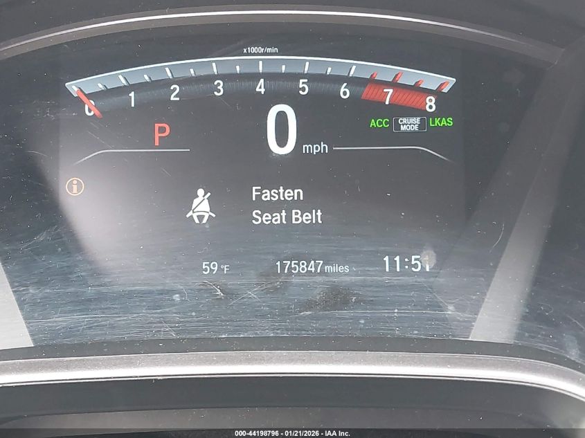 2017 Honda Cr-V Ex-L/Ex-L Navi VIN: 2HKRW2H84HH608999 Lot: 44198796