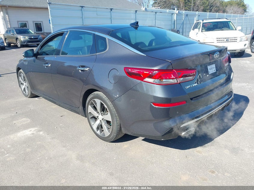 Vin: 5xxgt4l39kg325931, lot: 44694834, kia optima s 20193