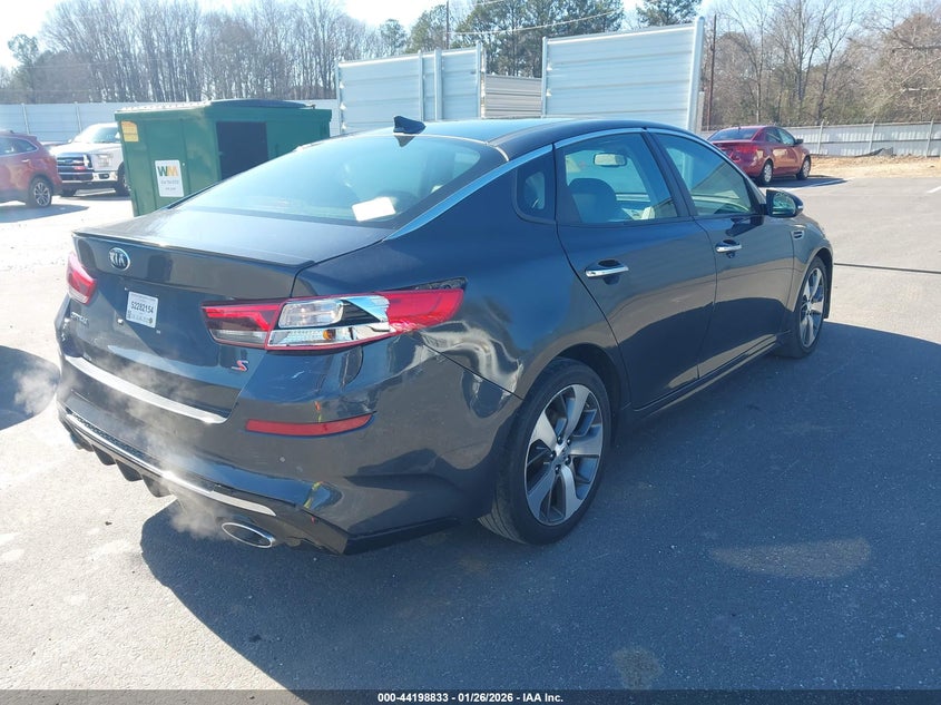 Vin: 5xxgt4l39kg325931, lot: 44694834, kia optima s 20194