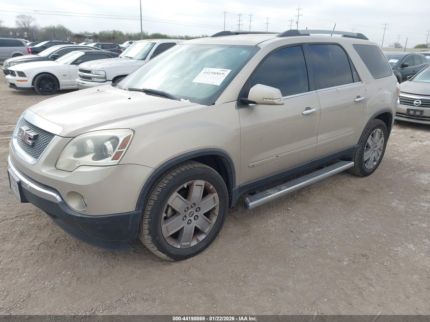 Vin: 1gklrned4aj129189, lot: 44694870, gmc acadia slt-2 20102