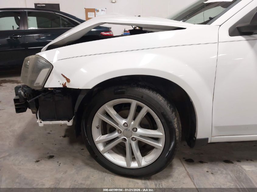 2013 Dodge Avenger Se V6 VIN: 1C3CDZAG9DN526304 Lot: 44199194