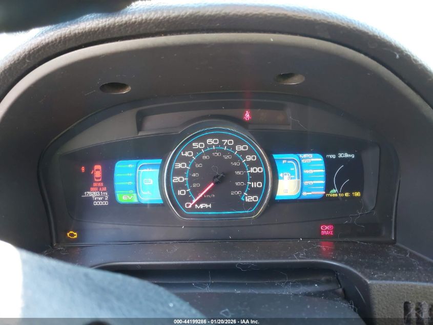 2010 Ford Fusion Hybrid VIN: 3FADP0L36AR374963 Lot: 44199286