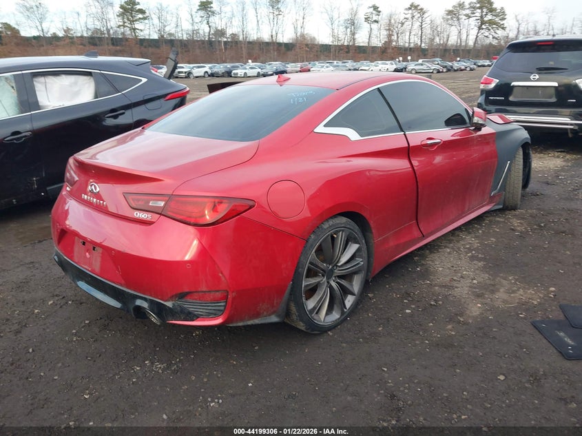 2017 Infiniti Q60 3.0T Red Sport 400