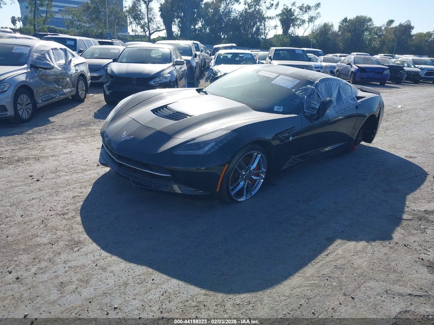 Vin: 1g1yl2d74e5126278, lot: 44695324, chevrolet corvette stingray z51 20142