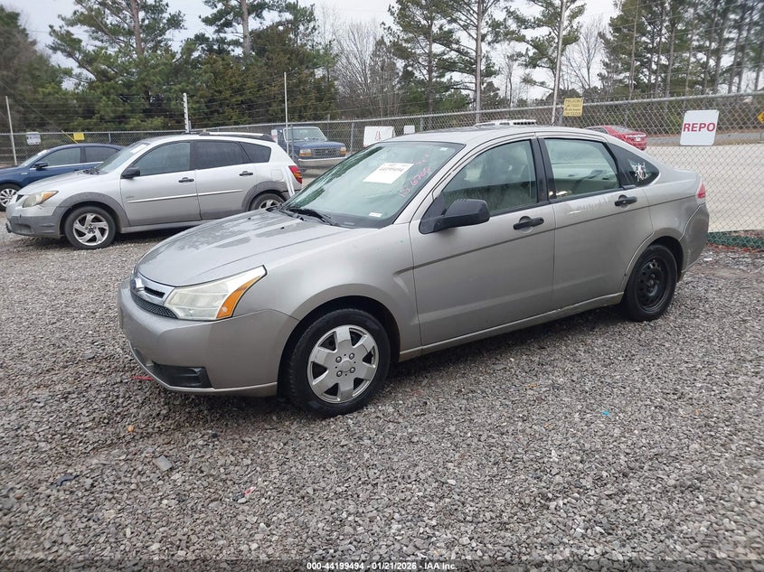 2008 FORD FOCUS SEDAN 2.0L I-4 DOHC, 140HP