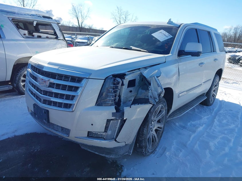 Vin: 1gys4mkjxfr563436, lot: 44695646, cadillac escalade luxury 20152