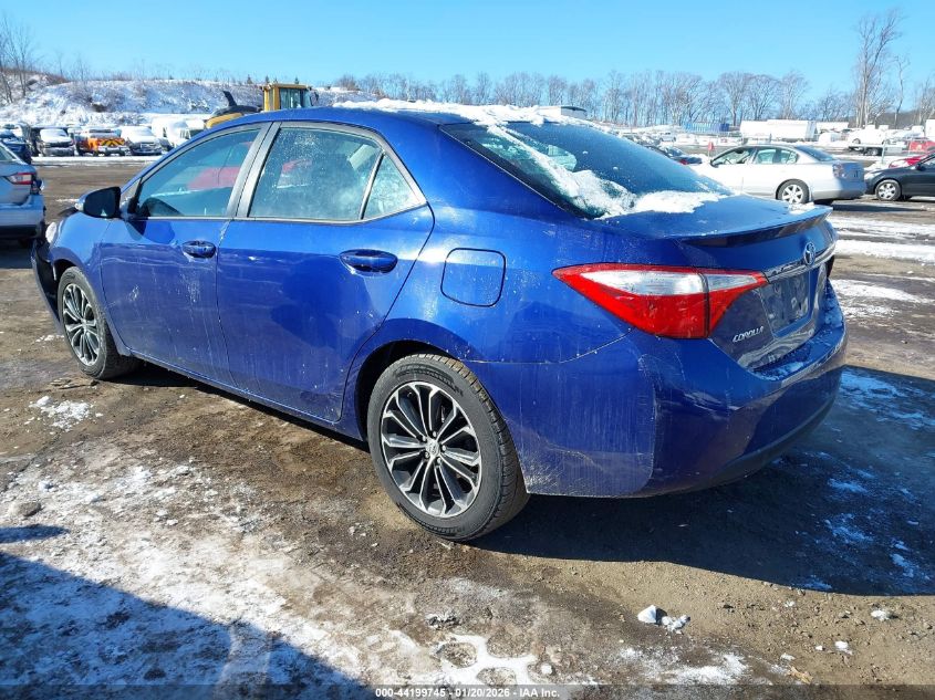 2016 Toyota Corolla S Plus