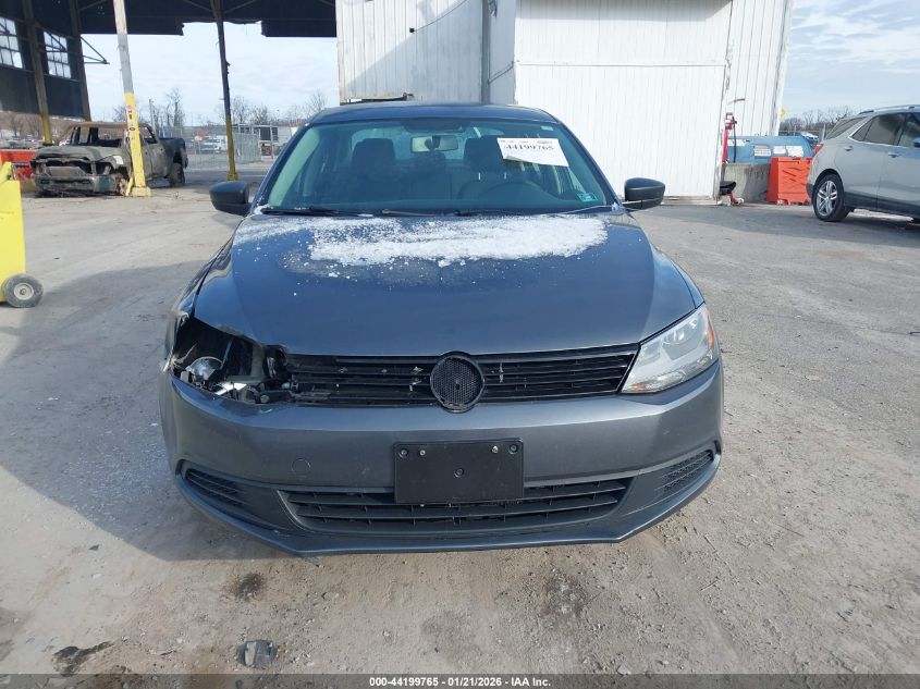 2014 Volkswagen Jetta 2.0L S VIN: 3VW2K7AJ2EM232085 Lot: 44199765