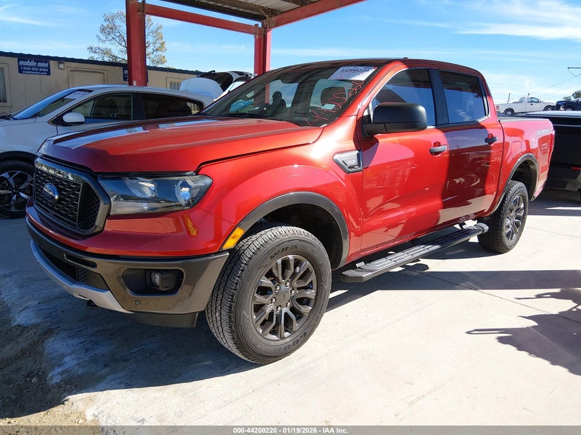 Vin: 1fter4eh8klb02679, lot: 44696221, ford ranger xlt 20192