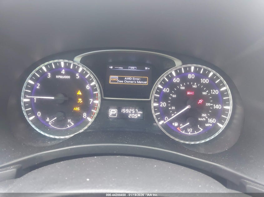 2013 Infiniti Jx35 VIN: 5N1AL0MM3DC332572 Lot: 44200458