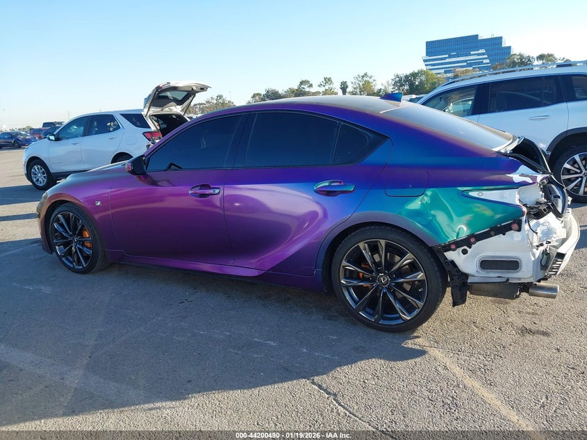 VIN JTHGZ1B20N5055596 2022 LEXUS IS 350 F SPORT
