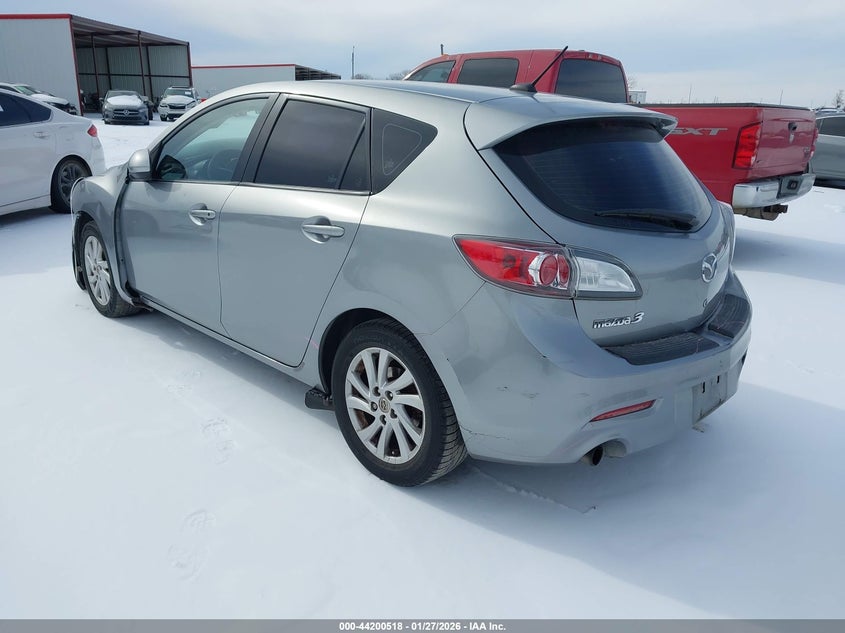 Vin: jm1bl1m76c1658000, lot: 44696519, mazda mazda3 i grand touring 20123