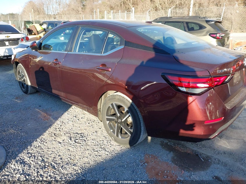 VIN 3N1AB8CV4SY266444 2025 NISSAN SENTRA SV