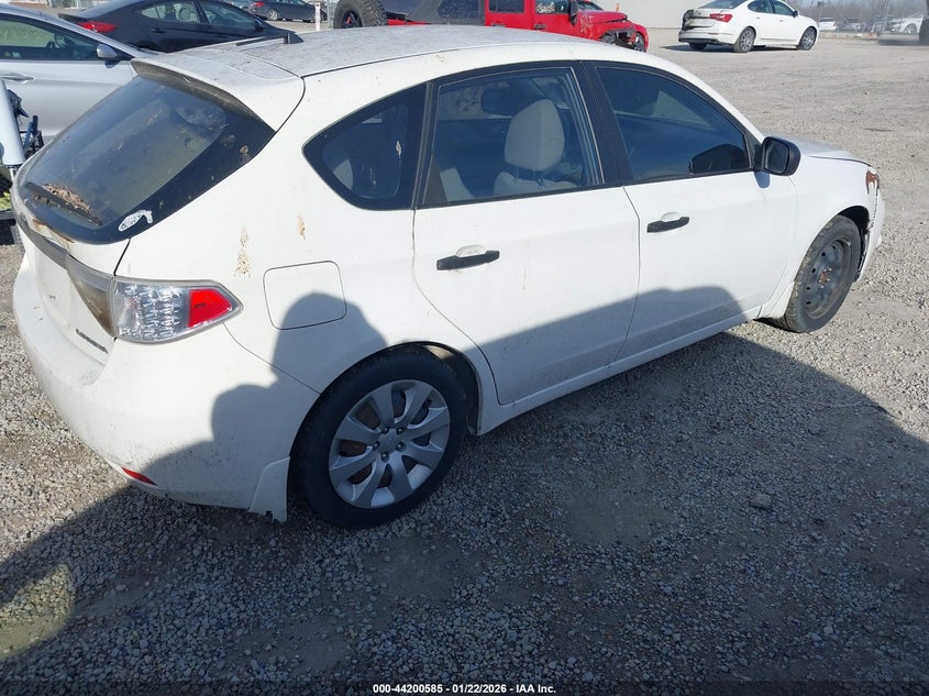 2008 Subaru Impreza 2.5I