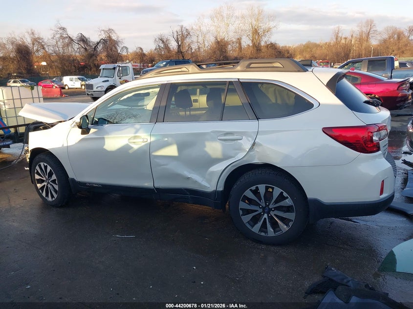 2016 SUBARU OUTBACK SPORT UTILITY VEHICLE 3.6L H-6 DOHC, VVT, 256HP