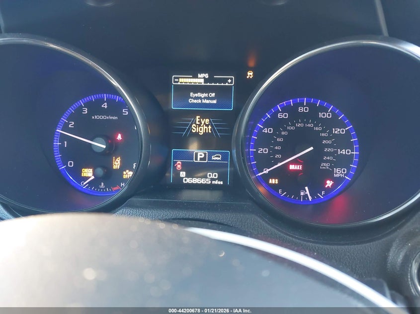 2016 SUBARU OUTBACK SPORT UTILITY VEHICLE 3.6L H-6 DOHC, VVT, 256HP