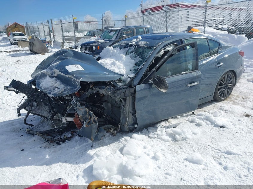 2021 Infiniti Q50 Red Sport 400