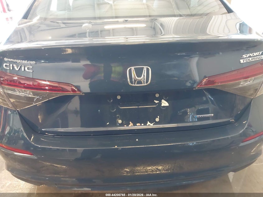 VIN 2HGFE4F82SH344204 2025 HONDA CIVIC HYBRID SPORT/SPORT TOURING