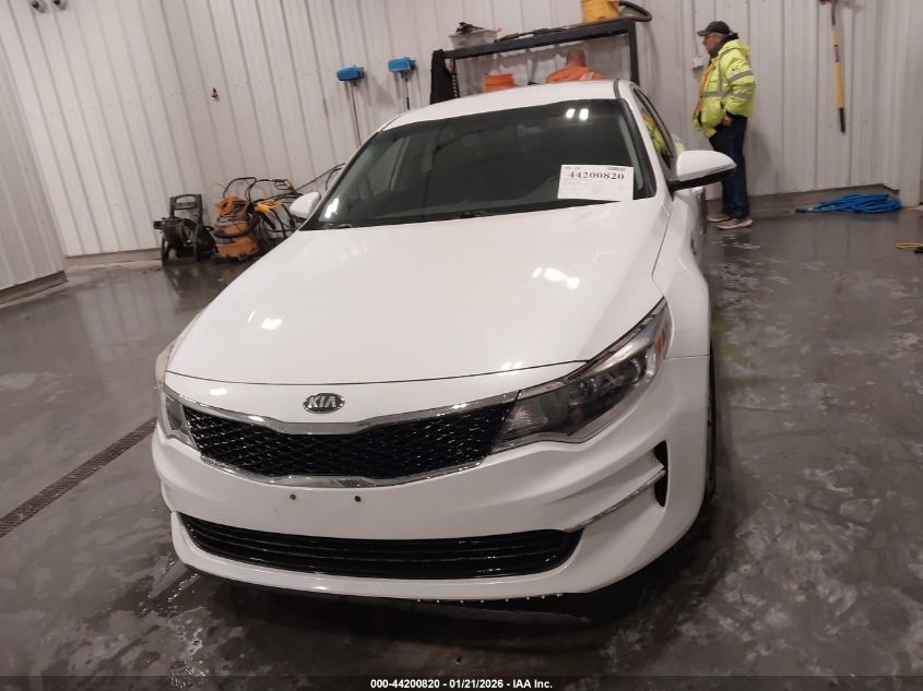 2018 Kia Optima Lx Turbo VIN: 5XXGT4L15JG178844 Lot: 44200820