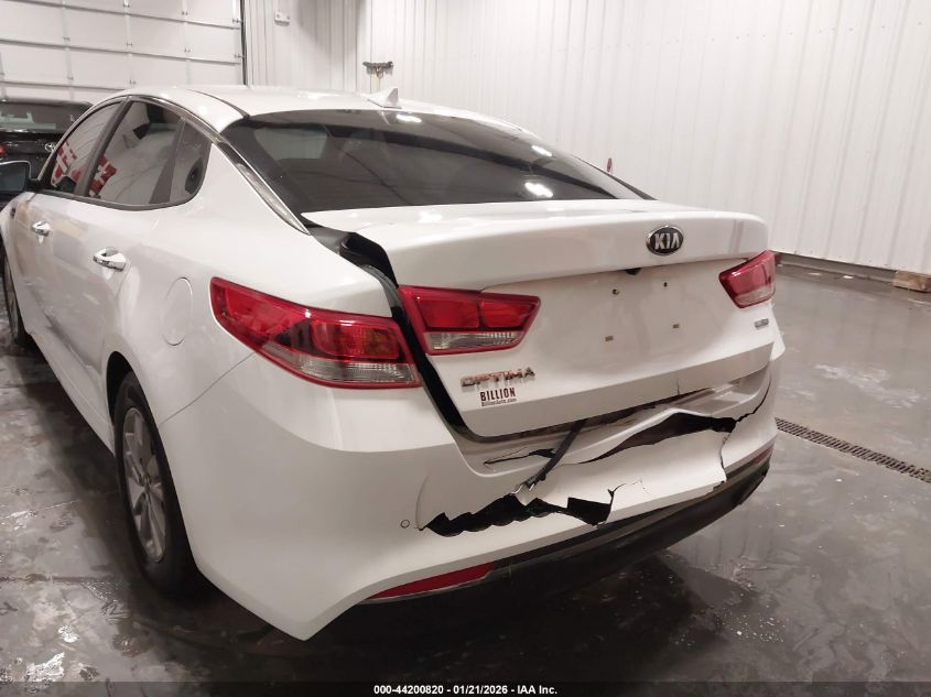 2018 Kia Optima Lx Turbo VIN: 5XXGT4L15JG178844 Lot: 44200820