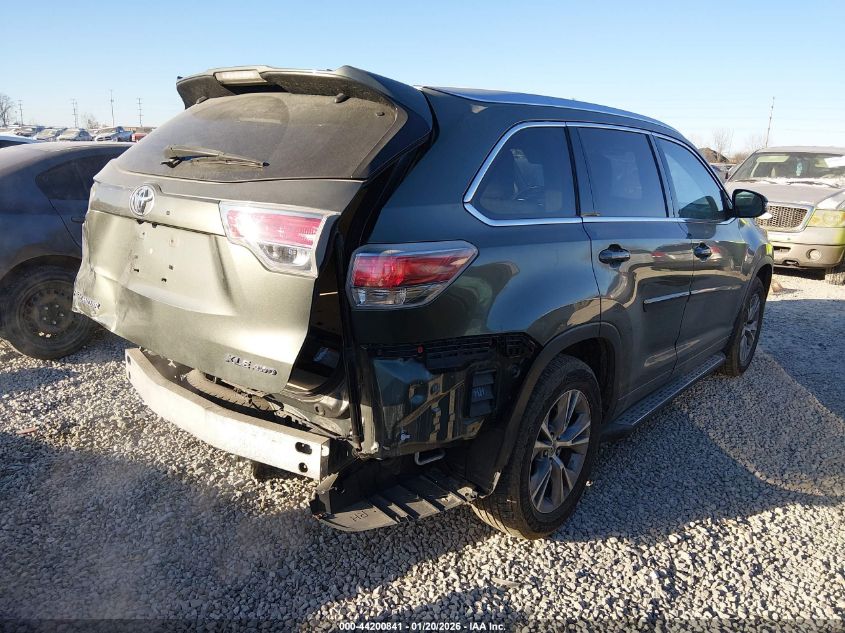 2014 Toyota Highlander Xle V6