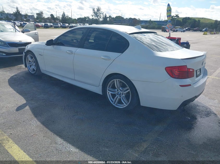 Vin: wba5b1c58ed480802, lot: 44696895, bmw 535i 20143