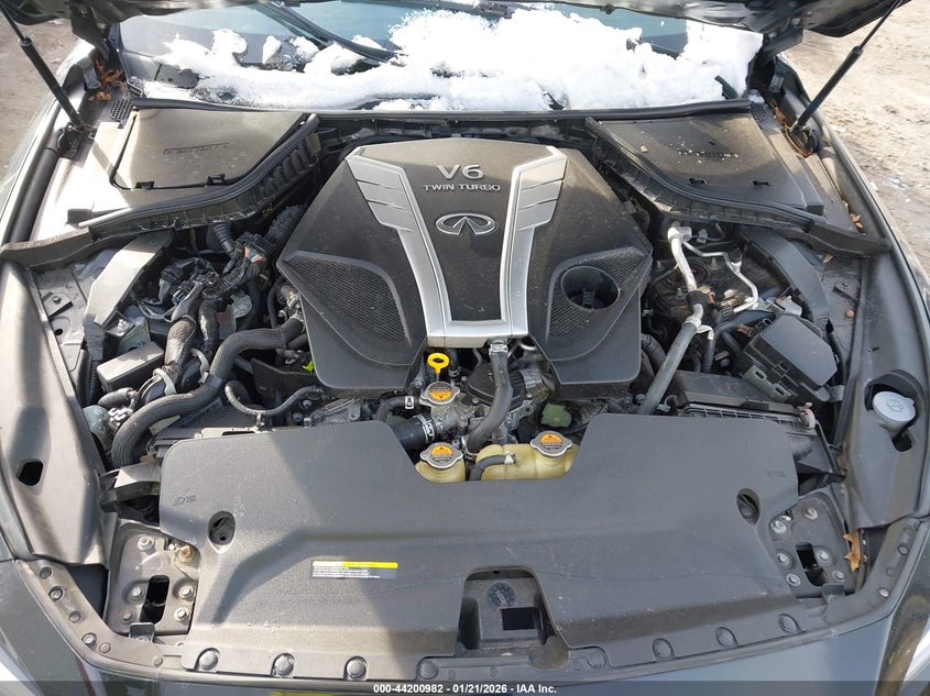 2018 Infiniti Q50 3.0T Luxe VIN: JN1EV7AR3JM430566 Lot: 44200982