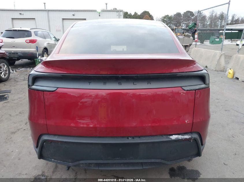 2026 Tesla Model Y Premium Rear-Wheel Drive/Standard Rear-Wheel Drive VIN: 7SAYGDED5TA433269 Lot: 44201015