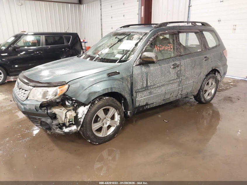 2012 Subaru Forester 2.5 2.5X Unknown Lot 111044201033 Vin JF2SHABC0CH454447