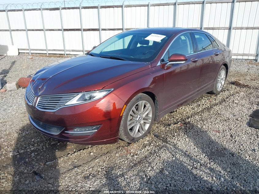 Vin: 3ln6l2j97fr611545, lot: 44697073, lincoln mkz 20152