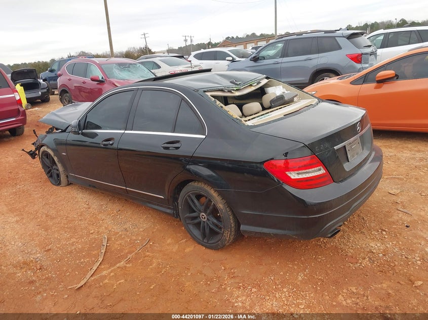 2012 Mercedes-Benz C 250 Sport