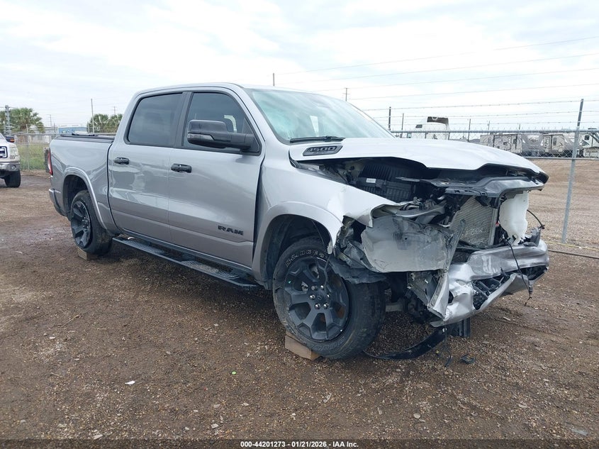Vin: 1c6srffp5sn654723, lot: 44697274, ram 1500 lone star  4x4 5'7 box 2025 img_1