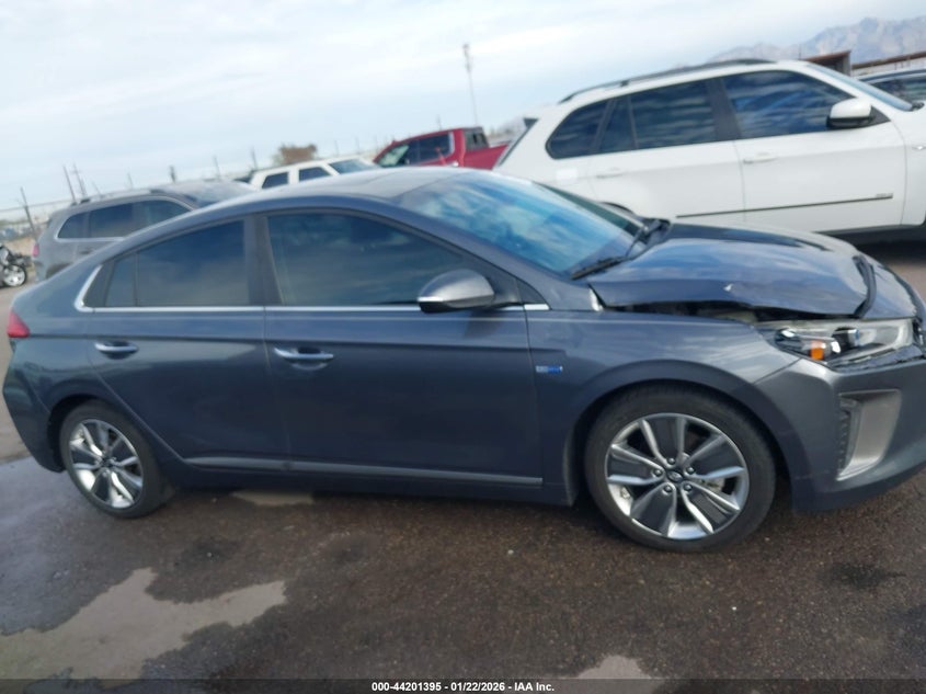 VIN KMHC05LC8KU124623 2019 HYUNDAI IONIQ HYBRID LIMITED