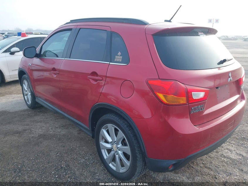 Vin: 4a4ap4aw1fe028890, lot: 44697411, mitsubishi outlander sport gt 20153