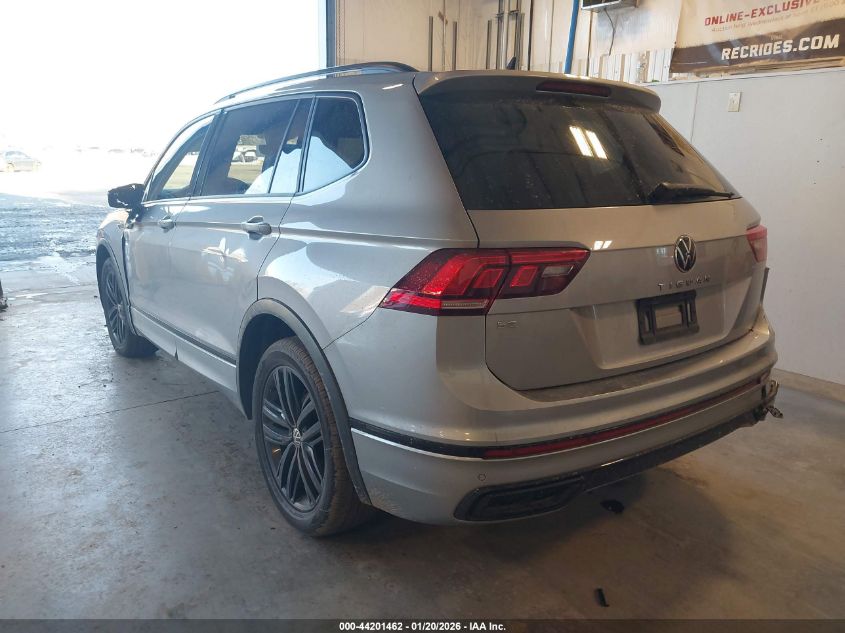 2022 Volkswagen Tiguan 2.0T Se R-Line Black