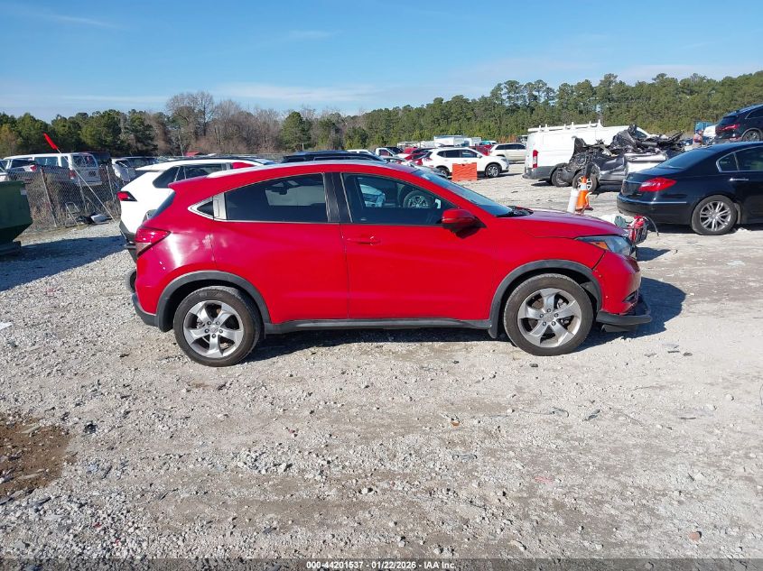 2016 Honda Hr-V Ex-L VIN: 3CZRU5H72GM723876 Lot: 44201537