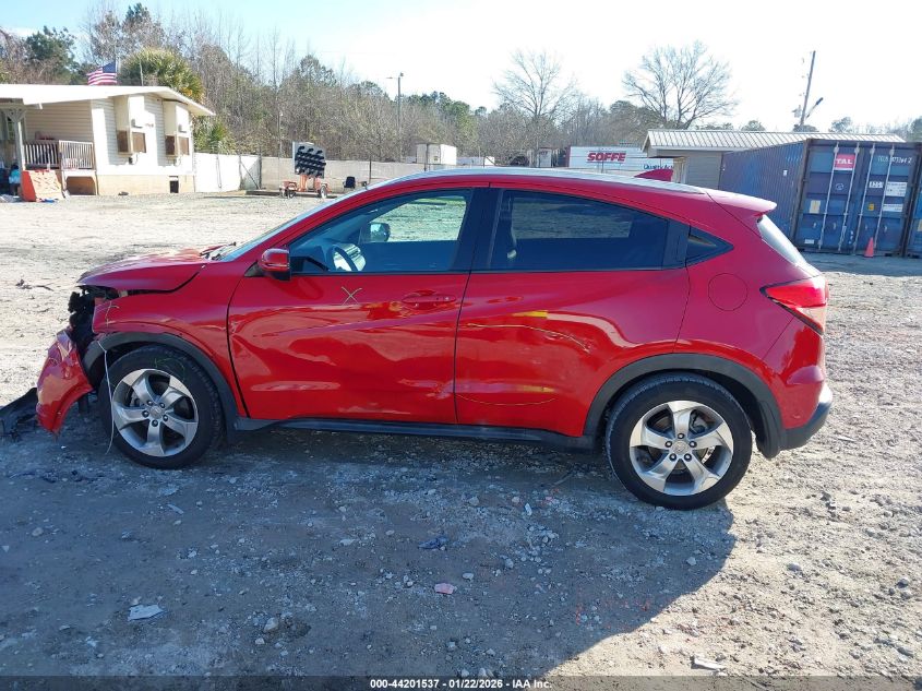 2016 Honda Hr-V Ex-L VIN: 3CZRU5H72GM723876 Lot: 44201537