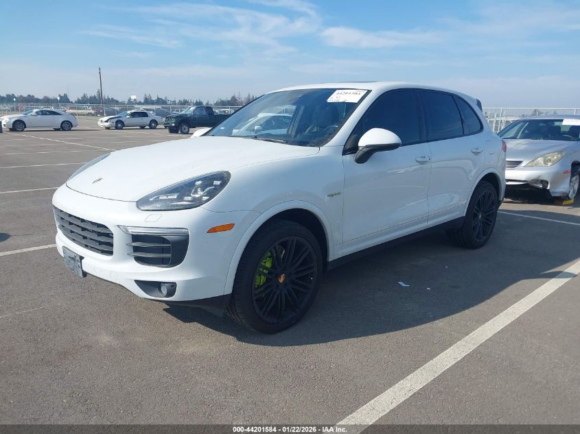 2017 Porsche Cayenne E-Hybrid S Platinum Edition