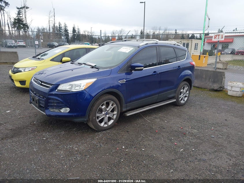 Vin: 1fmcu9hx7dud87132, lot: 44697691, ford escape sel 20132