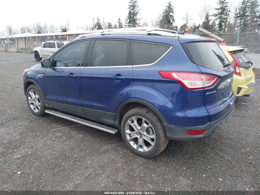 Vin: 1fmcu9hx7dud87132, lot: 44697691, ford escape sel 20133