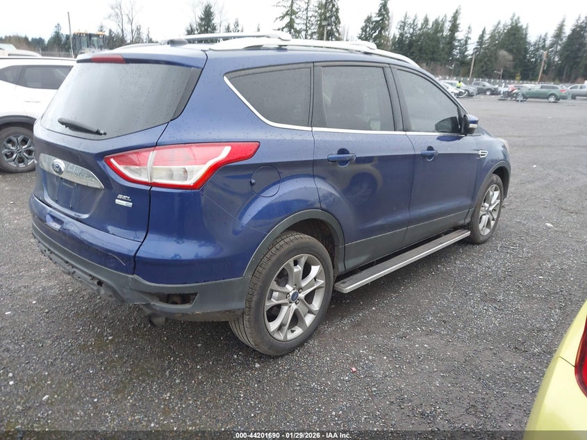 Vin: 1fmcu9hx7dud87132, lot: 44697691, ford escape sel 20134