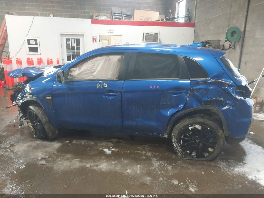 2025 Mitsubishi Outlander Sport 2.0 Es Awc/2.0 Le Awc/2.0 S Awc/2.0 Se Awc/2.0 Trail Edition Awc VIN: JA4ARUAU0SU007653 Lot: 44201735