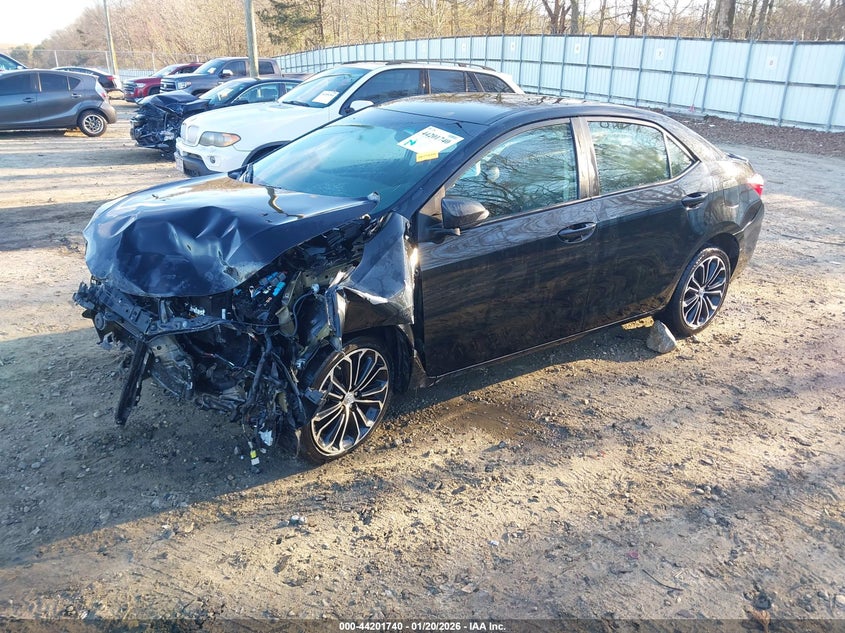 2016 TOYOTA COROLLA SEDAN 1.8L I-4 DOHC, VVT, 132HP