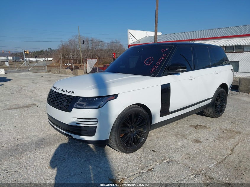 Vin: salgs2sv8ja388256, lot: 44697766, land rover range rover 3.0l v6 supercharged hse 20182