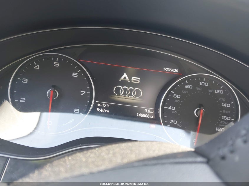 2013 Audi A6 2.0T Premium VIN: WAUGFAFC1DN016900 Lot: 44201958