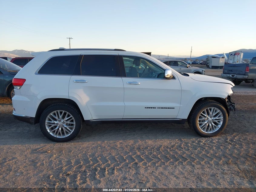 VIN 1C4RJFJG1JC449996 2018 JEEP GRAND CHEROKEE SUMMIT 4X4