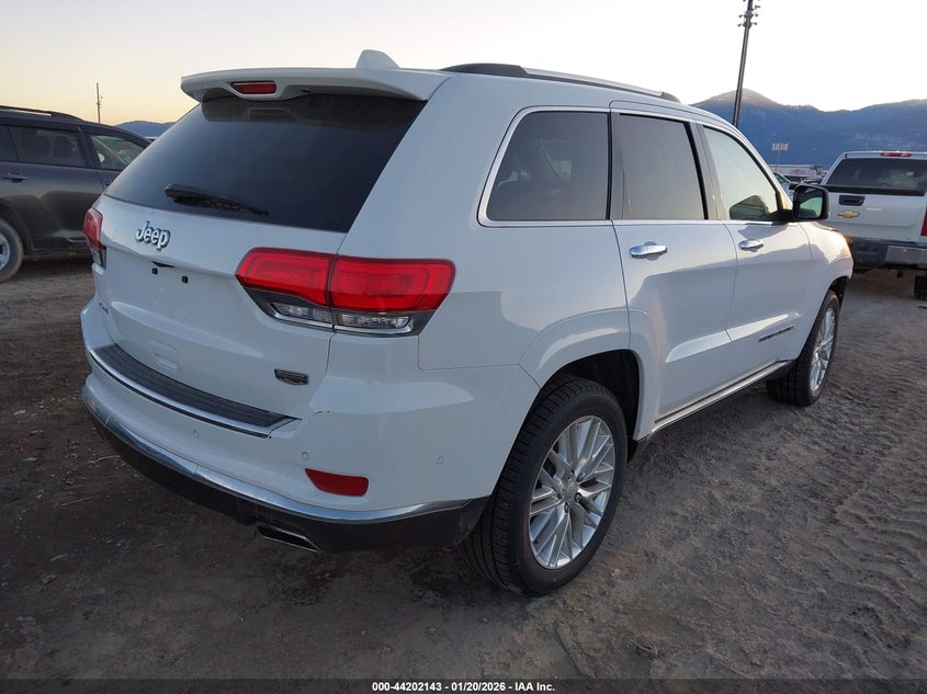 VIN 1C4RJFJG1JC449996 2018 JEEP GRAND CHEROKEE SUMMIT 4X4