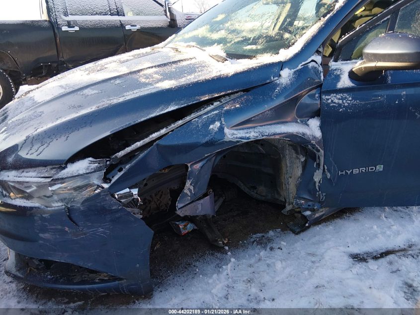 2018 Ford Fusion Hybrid Se VIN: 3FA6P0LU5JR231228 Lot: 44202189