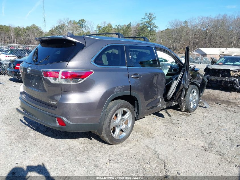 2014 Toyota Highlander Limited V6